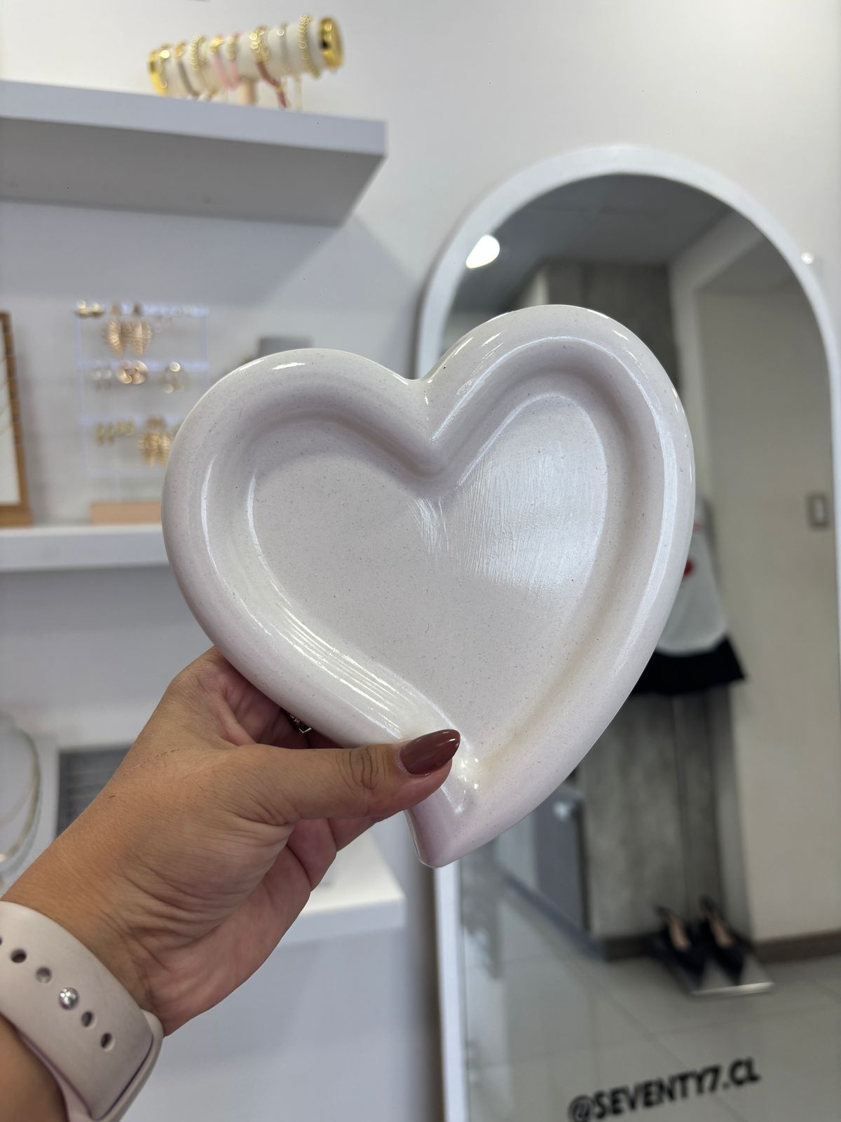 Bandeja Heart Curve